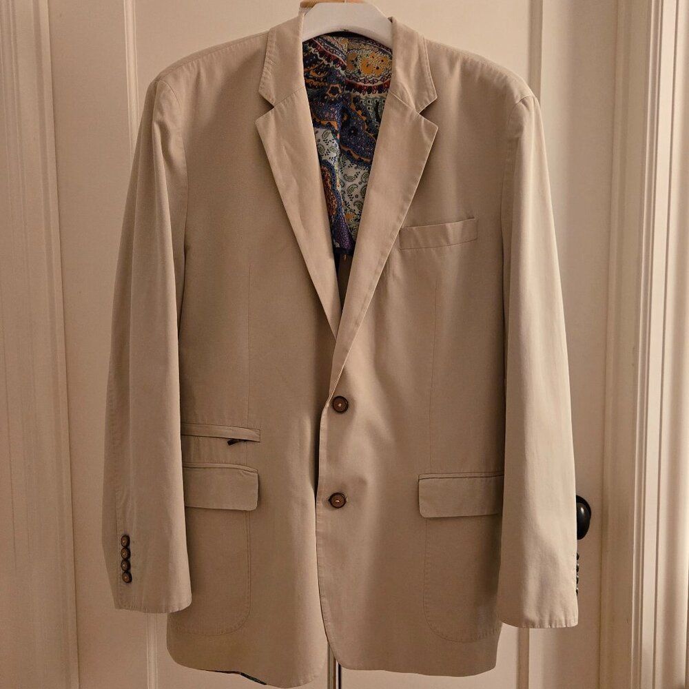 Robert Graham Julian-Woven Sportcoat Size 44 EUC Sport Jacket - Picture 2 of 13